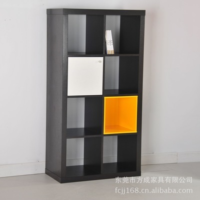 八格柜创意储物架 现代板式家具在线销售的高效选择
